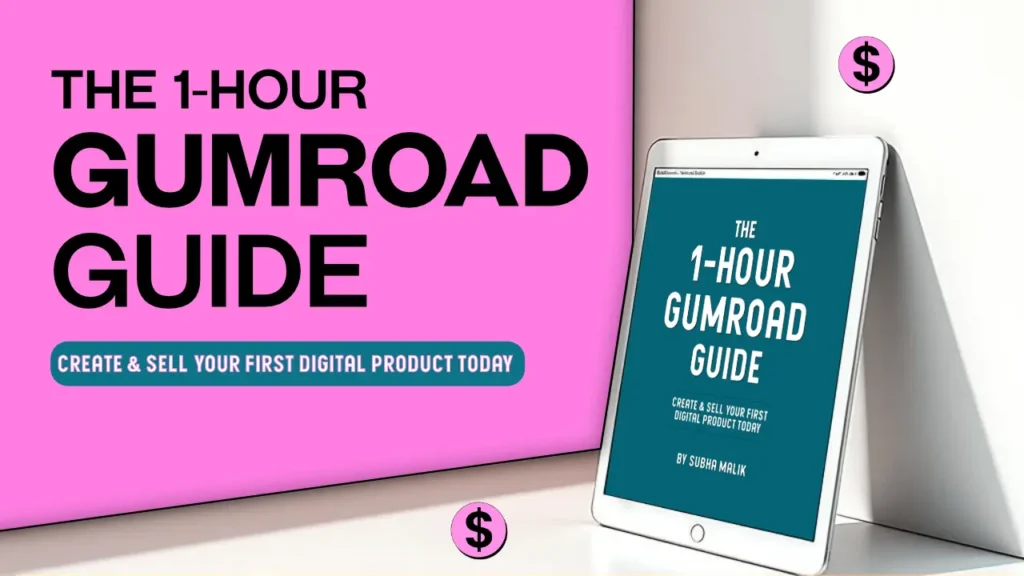 The 1-hour gumroad guide